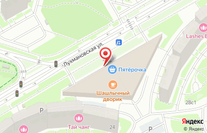 Хачапурная в Москве на карте