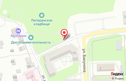 Лукошко на улице Бакунина на карте