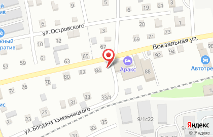 Эльф на Вокзальной улице на карте