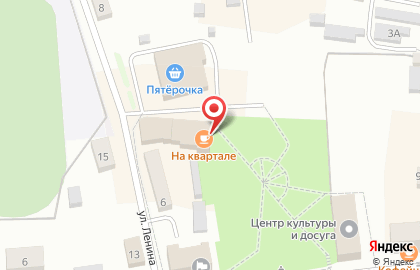 Магазин кондитерских изделий на улице Ленина на карте