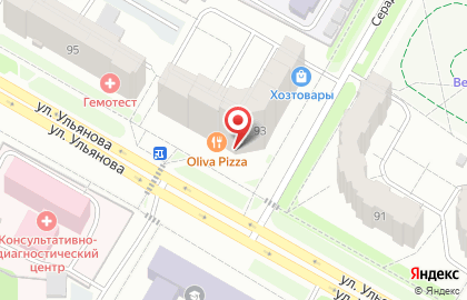 Пиццерия Oliva Pizza на карте