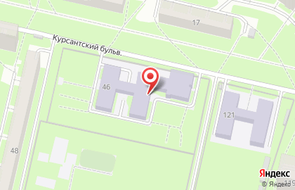 Образовательный центр №11 на проспекте Луначарского на карте