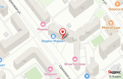 Аптека Медиум на Ореховой улице на карте
