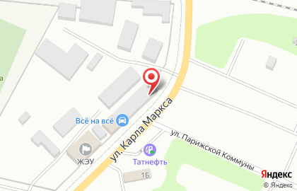 Похоронный дом на улице Карла Маркса на карте