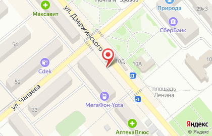Киоск по продаже фруктов и овощей в Воронеже на карте