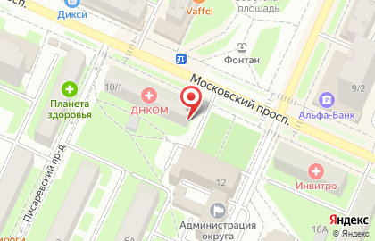 Магазин суши Суши Шоп на Московском проспекте в Пушкино на карте