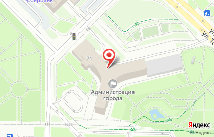 Банкомат КББ на улице Кирова, 71 на карте