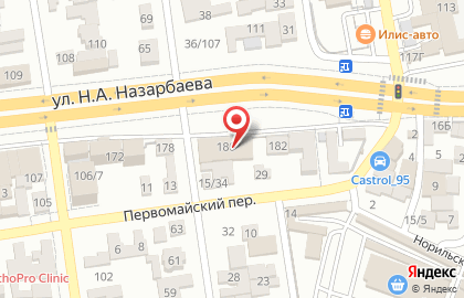 Сиберг на карте