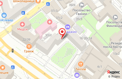 ПЭК:EASYWAY на Зубовском бульваре на карте
