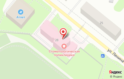 Апатитско-Кировская центральная городская больница на улице Ленина на карте