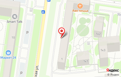 Хозяйственный магазин городской пос. Янино-1 на карте