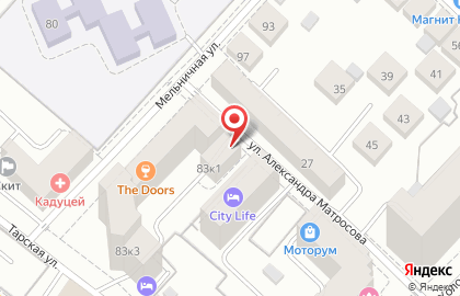 Клуб восточных единоборств Дао Гармонии на Мельничной улице на карте