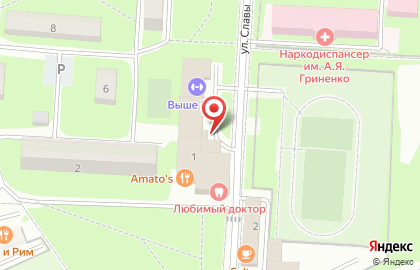 Служба доставки готовых блюд Яндекс.Лавка в Санкт-Петербурге на карте