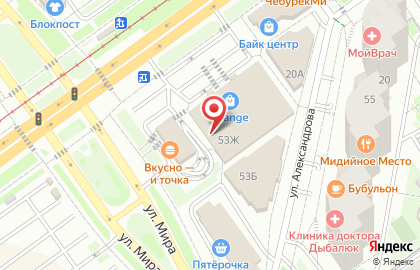 Интернет-гипермаркет товаров для строительства и ремонта ВсеИнструменты.ру на улице Мира на карте