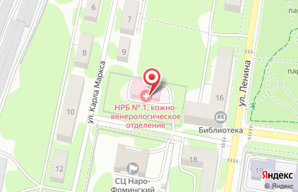 Г. Наро-фоминска на карте