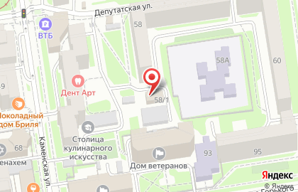 Компания Gefest Media на Депутатской улице на карте