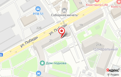 Нотариус Шинакова Ю.В. на карте