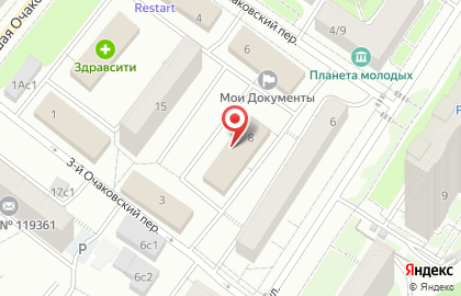 Дирекция природных территорий Долина реки Сетунь на карте