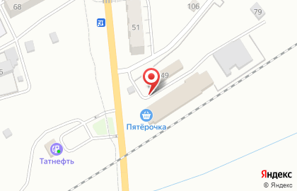 Супермаркет Пятёрочка на Пионерской улице на карте