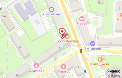 Магазин Adidas на Большой Санкт-Петербургской улице на карте