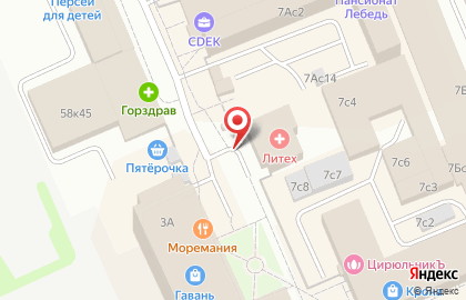 Киоск печатной продукции Медиа-Селект на Кронштадтском бульваре на карте