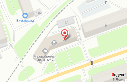 Отдел МВД России по Кольскому району в Коле на карте