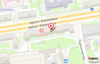 Магазин РЫБСЕТЬ на Калинина на карте