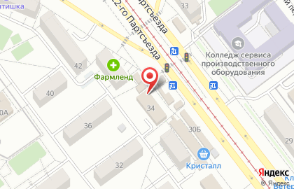 Ювелирный магазин Жемчуг на улице 22 Партсъезда на карте