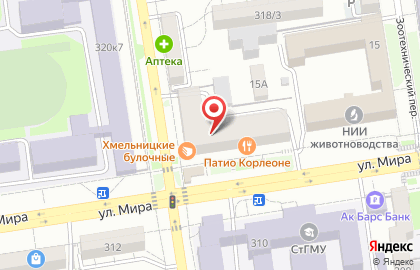 Кабинет психологической помощи на улице Мира на карте