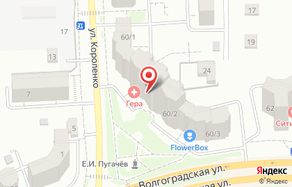 Салон оптики Очки для Всех на Волгоградской улице на карте