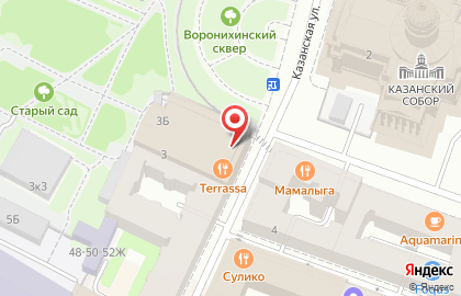 Банкомат Промсвязьбанк на метро Невский проспект на карте