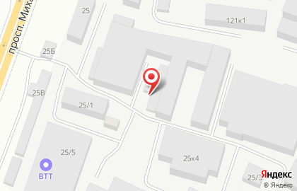 Торговая компания Востоктехторг на Автодорожной улице на карте