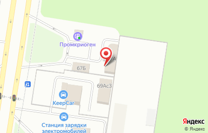 Группа компаний Промкриоген в Автозаводском районе на карте