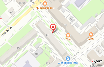 Горизонт на Козлёнской улице на карте