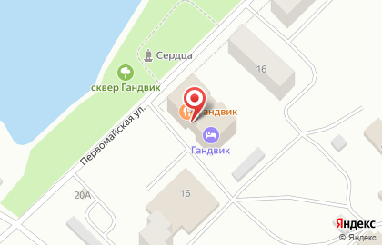 Кафе Поморская кухня на карте