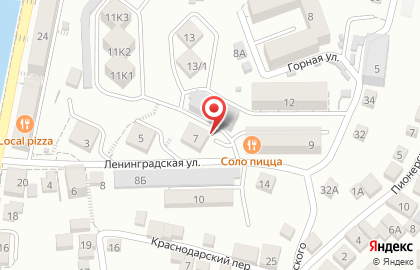ООО Сервис-ЮГ-ККМ на улице Ленинградской на карте