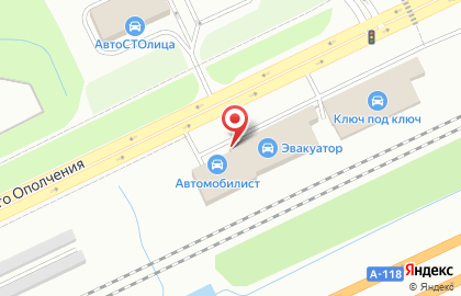 Автомагазин в Санкт-Петербурге на карте
