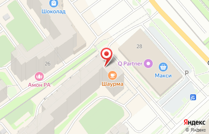 Магазин овощей и фруктов на улице Возрождения на карте