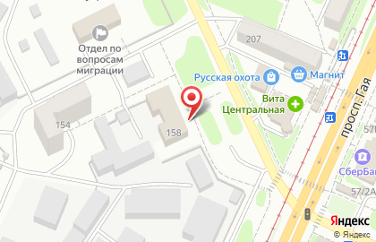 Управление Федеральной службы государственной регистрации, кадастра и картографии по Ульяновской области в Железнодорожном районе на карте