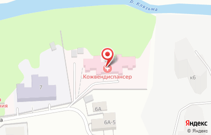 Кожно-венерологический диспансер Кожно-венерологический диспансер в Москве на карте