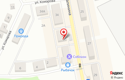 Магазин женской одежды Великан на карте