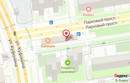 Продуктовый магазин в Перми на карте