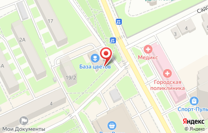 Магазин суши Суши wok на улице Дзержинского в Ивантеевке на карте