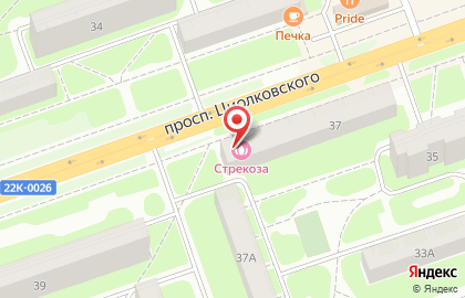 Салон-парикмахерская Стрекоза на проспекте Циолковского на карте