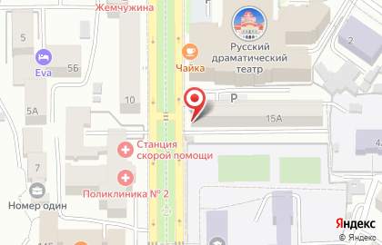 Парикмахерская Анастасия на улице Карла Маркса на карте