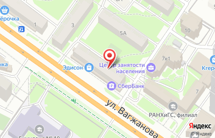 Тверской филиал Банкомат, Среднерусский банк Сбербанка России в Твери на карте