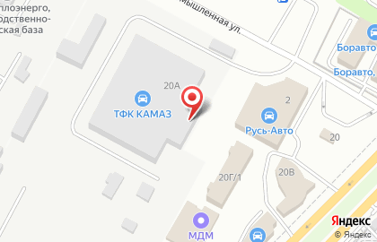 ООО Камазтехобслуживание на проспекте Кулакова на карте