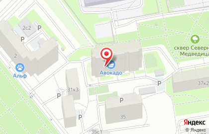Пекарня Буханка в Москве на карте