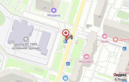 Киоск печатной продукции Медиа-Селект на улице Маршала Полубоярова на карте