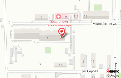 Служба доставки подгузников на карте